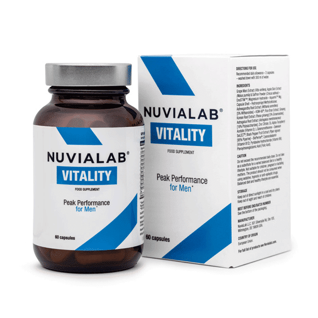 NuviaLab Vitality - termék áttekintés